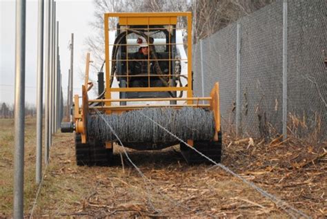 skid steer fence roller|Shop Rapid Roller: Barb Wire Roller, Skid Steer Fence Roller.